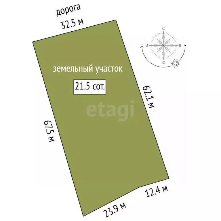 Участок в Тюменская область, Нижнетавдинский муниципальный округ, ... - Фото 1