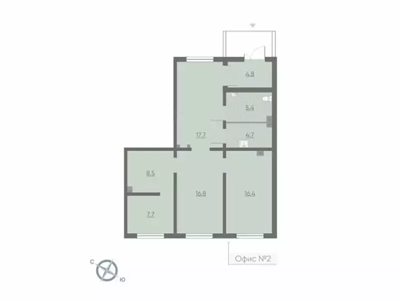 Офис (83.2 м) - Фото 1