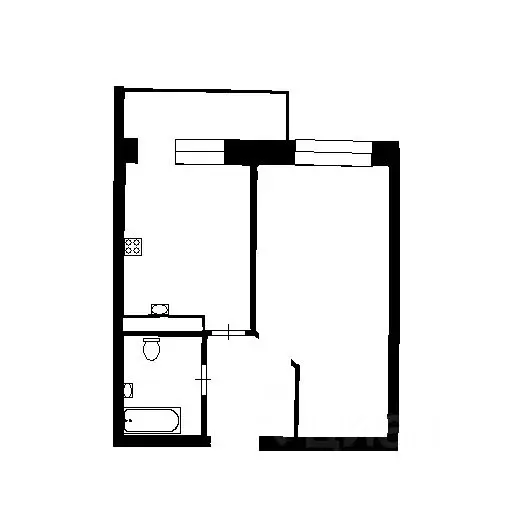 1-к кв. Ленинградская область, Мурино Всеволожский район, пл. ... - Фото 2