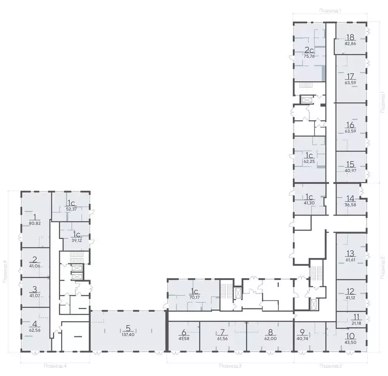 Офис (40.74 м) - Фото 1
