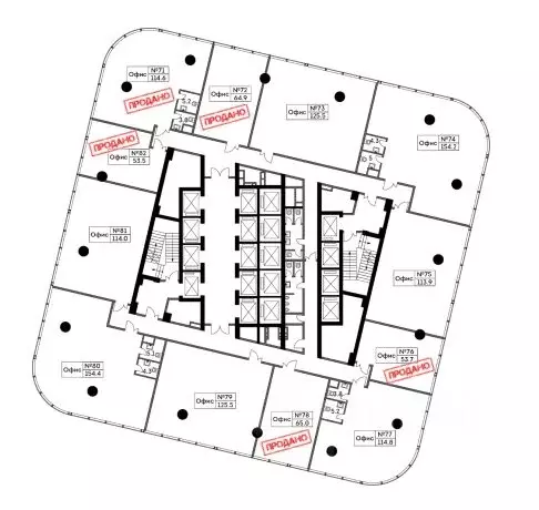 Офис в Москва Ходынский бул., 4/1 (125 м) - Фото 1