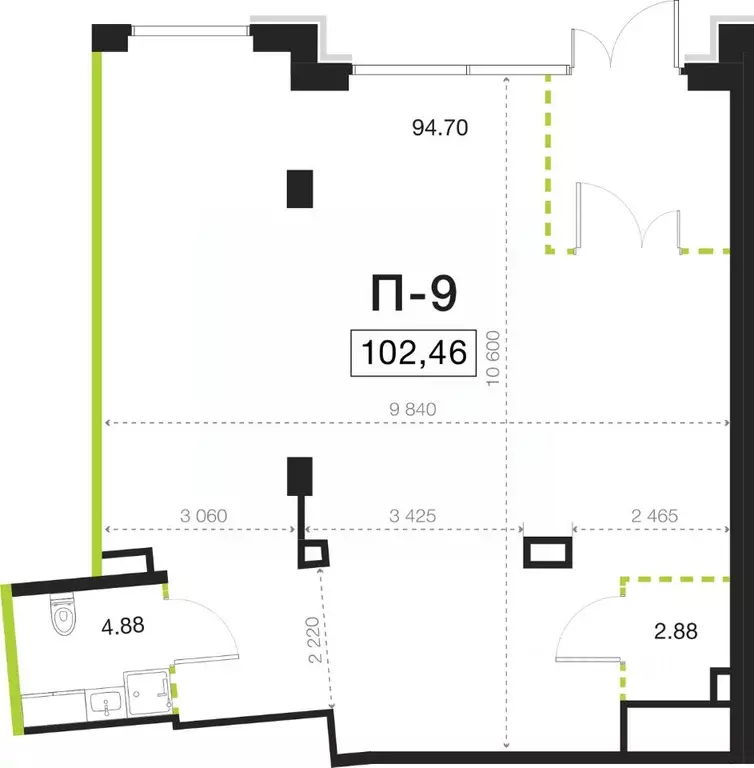 Помещение свободного назначения в Санкт-Петербург Легенда ... - Фото 1