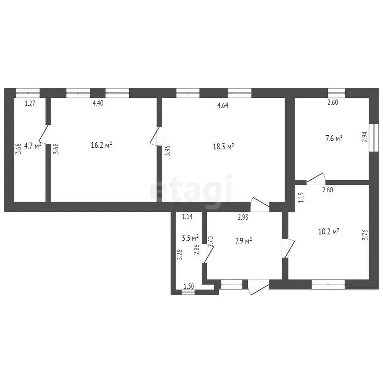 Дом в Таганрог, улица Сиверса (75 м) - Фото 2