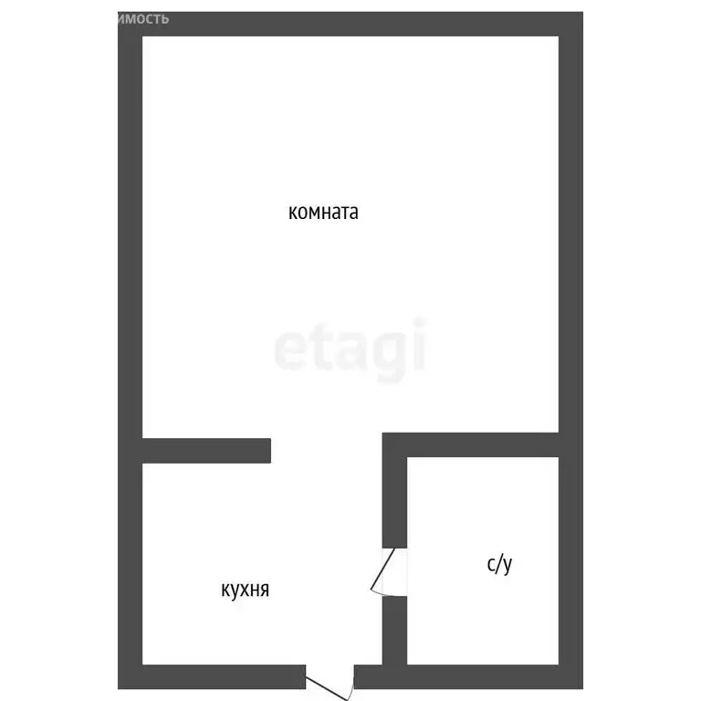 Квартира-студия: Воронеж, улица Берёзовая Роща, 28/1 (12.2 м) - Фото 1