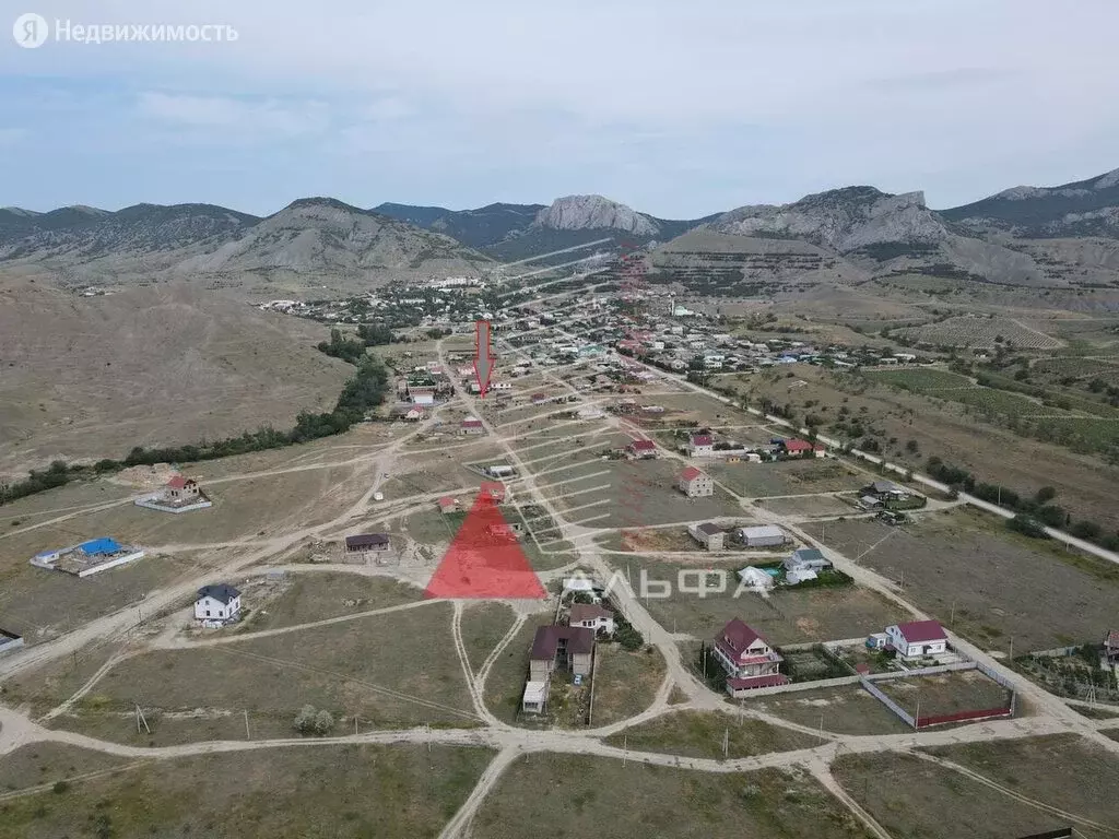 Участок в село Солнечная Долина, квартал Яны-Къоз (8 м), Купить земельный  участок Солнечная долина, Крым, ID объекта - 20006043858