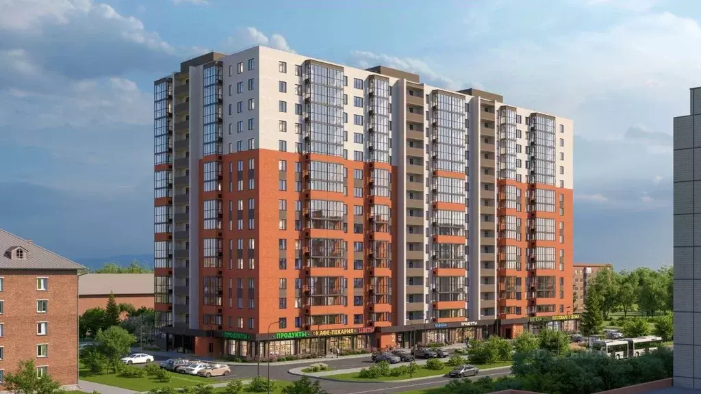 2-к кв. Омская область, Омск ул. 33-я Северная, 46 (66.14 м) - Фото 2