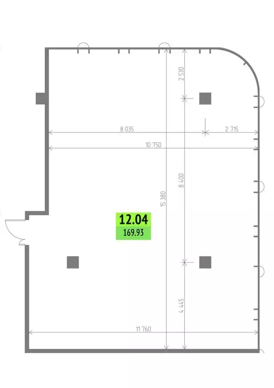 Офис (169.93 м) - Фото 2