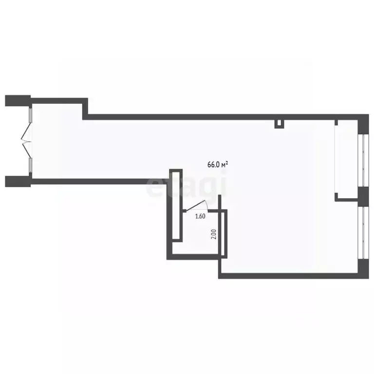 Помещение свободного назначения в Тюменская область, Тюмень ул. ... - Фото 1