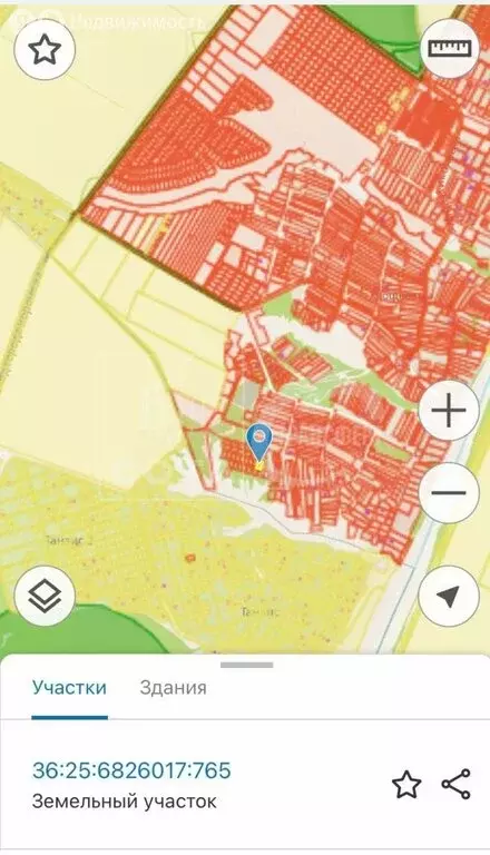 Участок в село Хвощеватка, Нагорная улица, 12 (10 м) - Фото 1