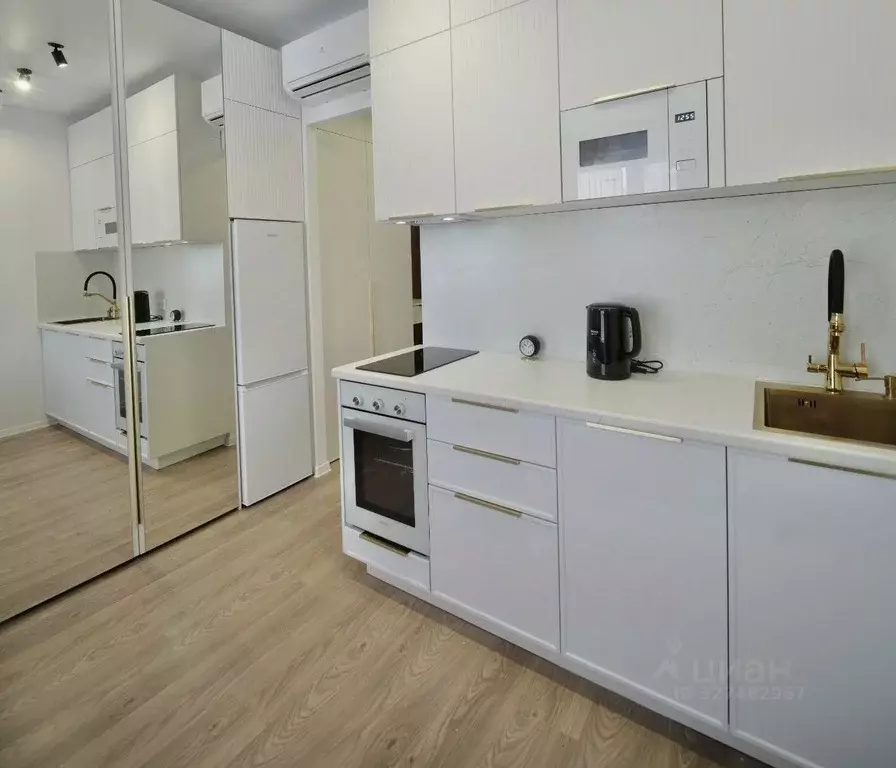 Студия Москва ул. Большое Понизовье, 8 (20.0 м) - Фото 2