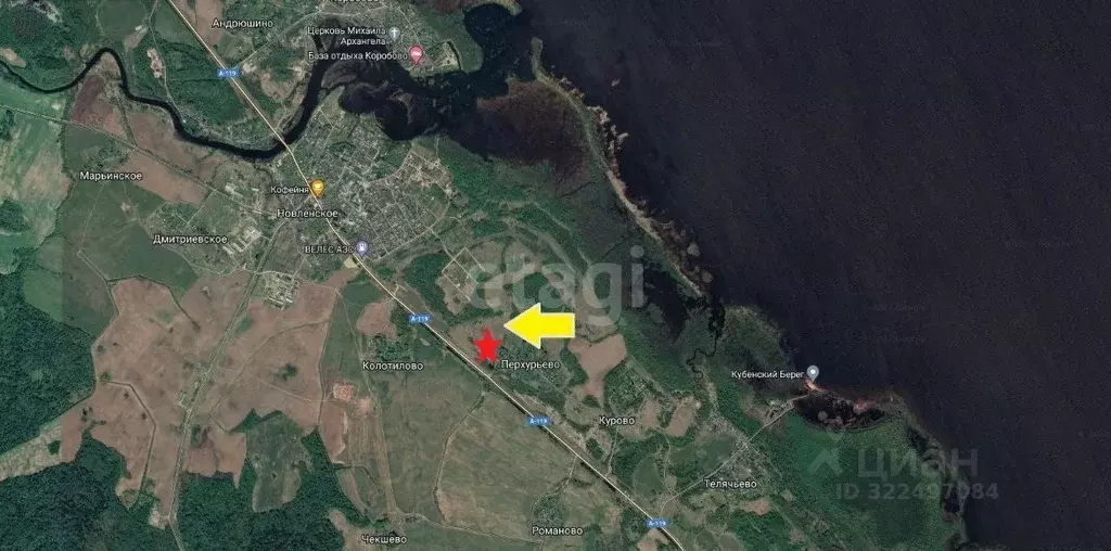 Участок в Вологодская область, д. Перхурьево (Новленский сельсовет)  ... - Фото 1