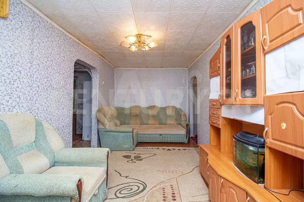 3-к. квартира, 57,1 м, 2/5 эт. - Фото 1