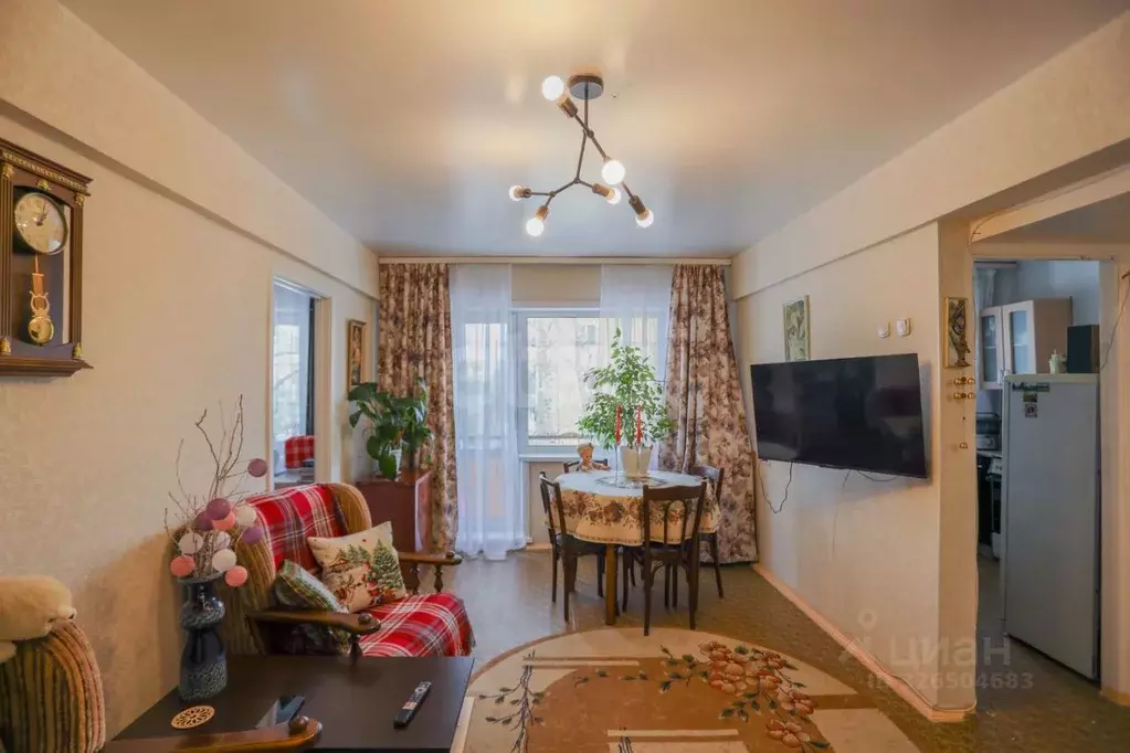 2-к кв. Иркутская область, Ангарск 94-й кв-л, 16 (45.1 м) - Фото 1