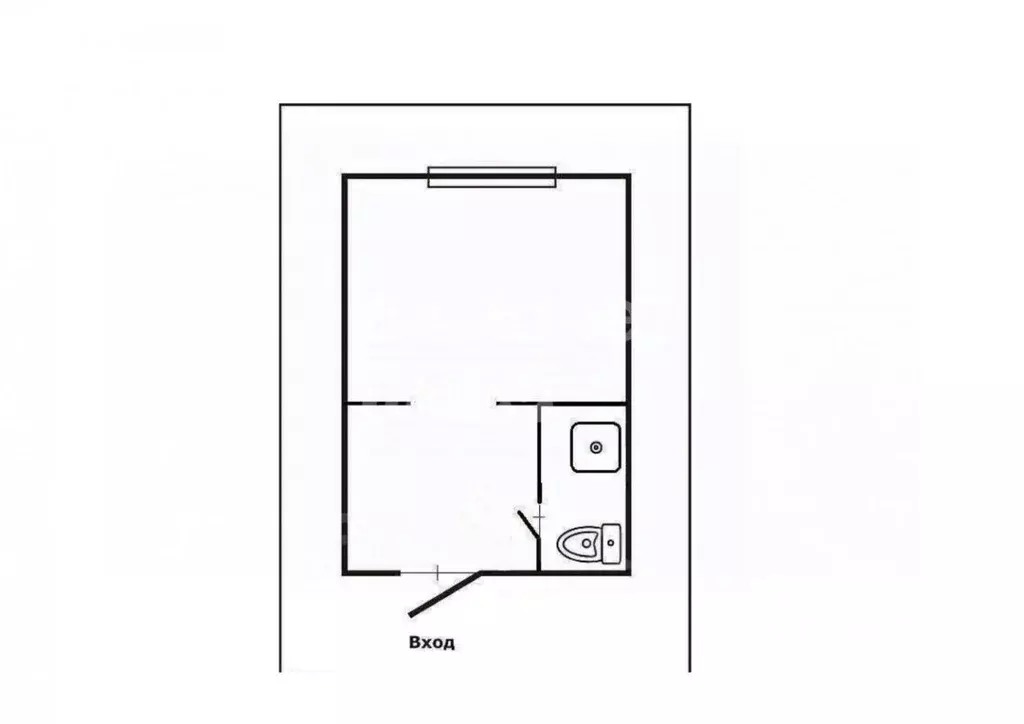Студия Томская область, Томск Транспортная ул., 4 (18.7 м) - Фото 2