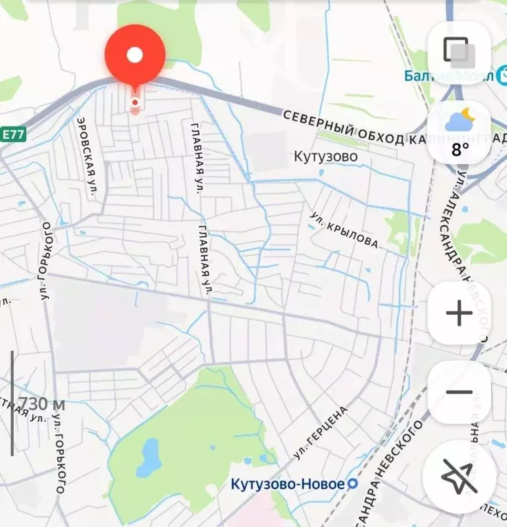 Участок в Калининградская область, Калининград Победа садовое ... - Фото 2