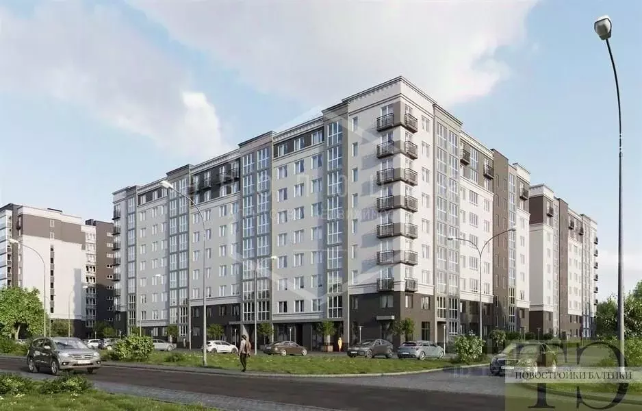 2-к кв. Калининградская область, Калининград Суздальская ул. (66.15 м) - Фото 0