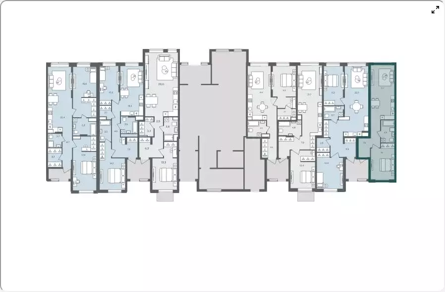 2-комнатная квартира: село Перхушково, микрорайон Равновесие, 11А ... - Фото 2