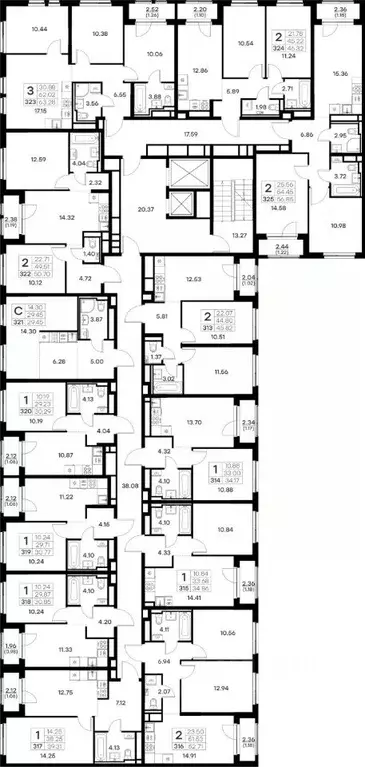 1-к кв. Владимирская область, Владимир Глоракс Октябрьский жилой ... - Фото 2