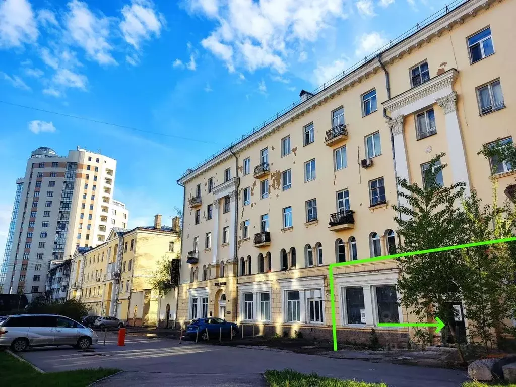 Торговая площадь в Свердловская область, Екатеринбург ул. Лермонтова, ... - Фото 1