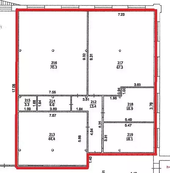 Офис в Костромская область, Кострома ул. Коммунаров, 40 (242 м) - Фото 1