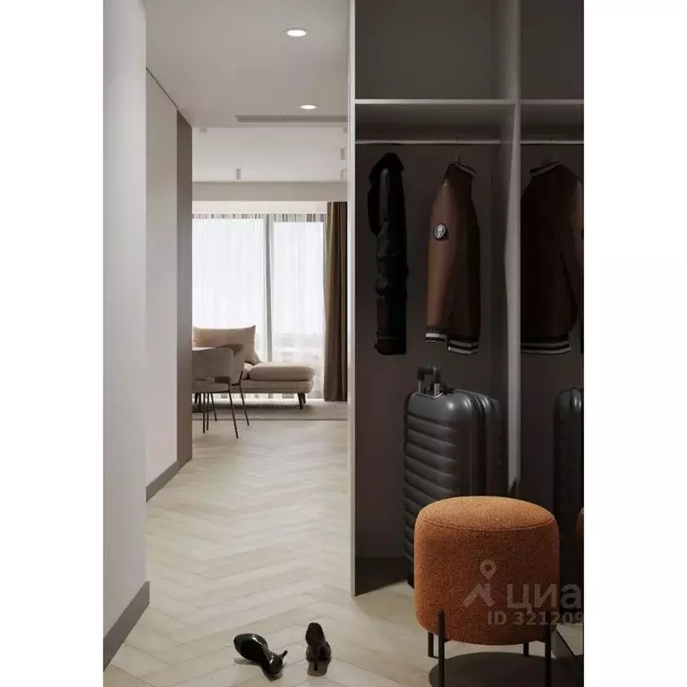 2-к кв. Новосибирская область, Новосибирск Аэропорт мкр,  (56.28 м) - Фото 2