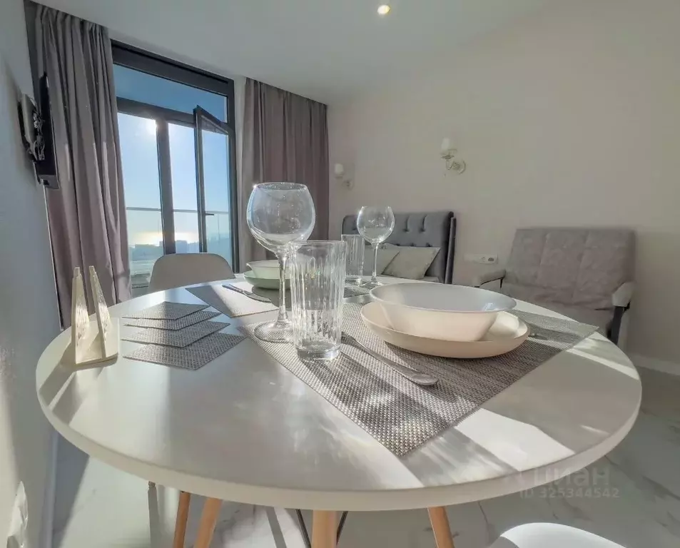 1-к кв. Краснодарский край, Сочи Бытха мкр, ул. Ясногорская, 16/2 ... - Фото 2