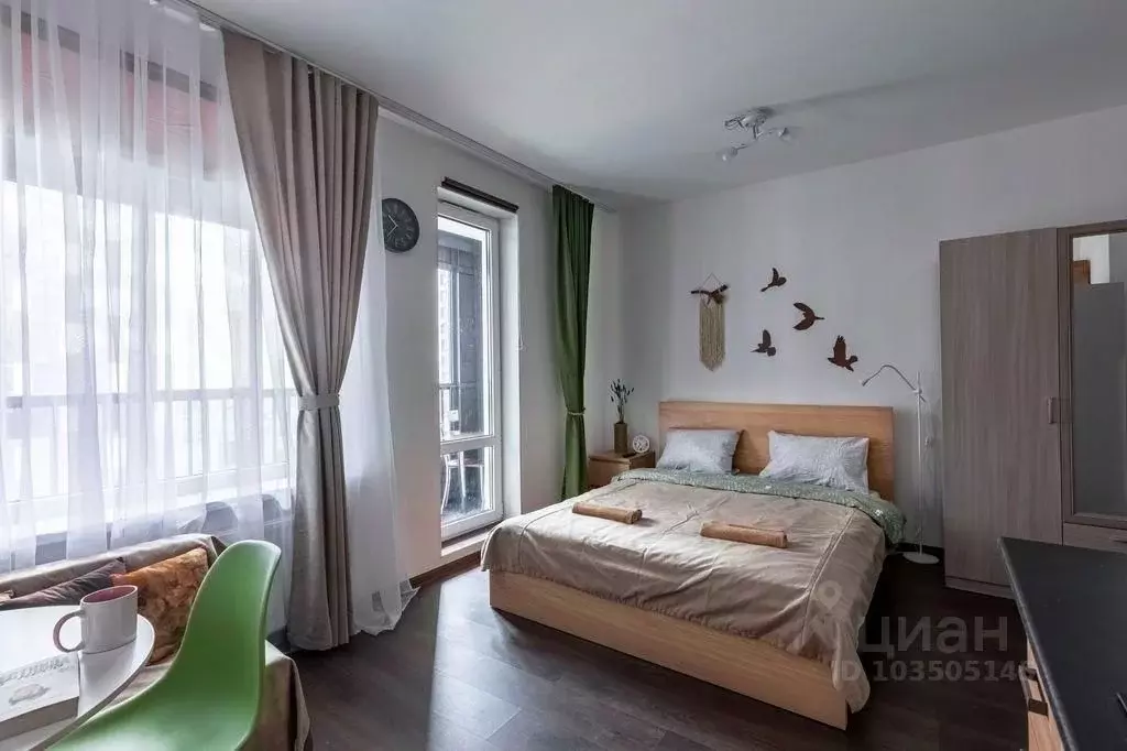Студия Санкт-Петербург Октябрьская наб., 34к5 (28.0 м) - Фото 0
