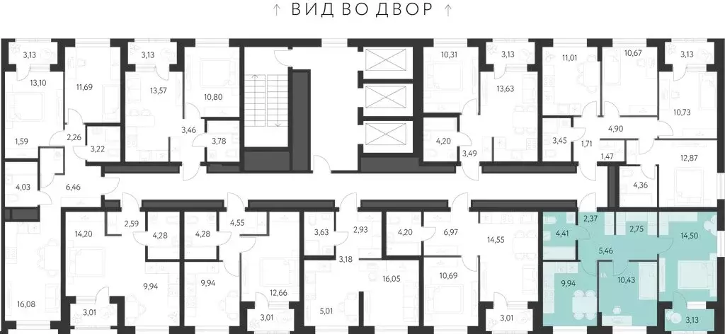 2-комнатная квартира: Екатеринбург, микрорайон Академический, 3-й ... - Фото 2