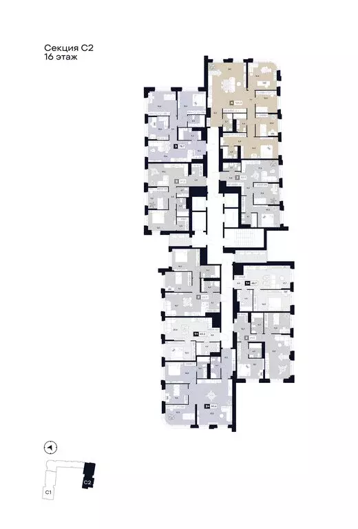 3-комнатная квартира: Москва, Лодочная улица, 27к2 (90.6 м) - Фото 1