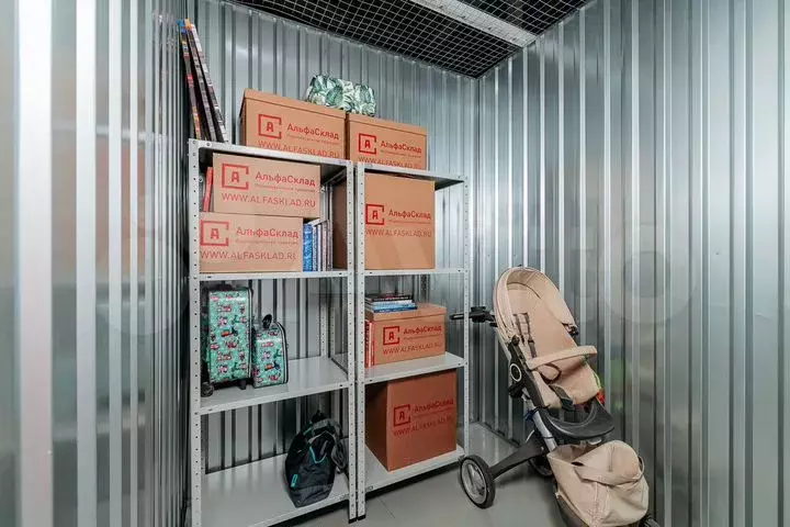 Теплый склад для хранения вещей на 1 этаже 4 м - Фото 1