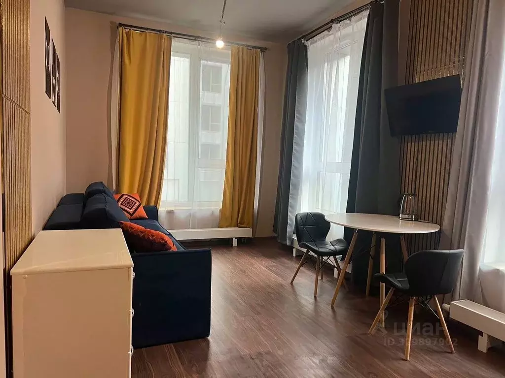 Студия Москва Автомобильный проезд, 4к4 (28.8 м) - Фото 2