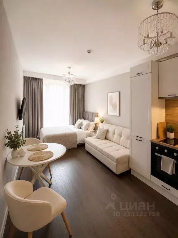 Студия Москва Ленинградское ш., 69к2 (34.4 м) - Фото 1