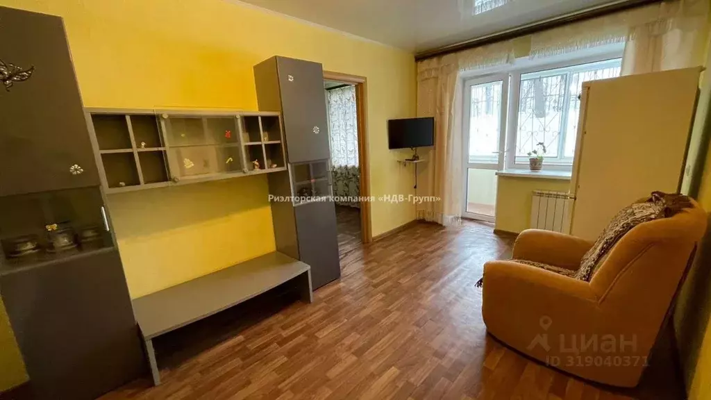 2-к кв. Хабаровский край, Хабаровск Ленинградская ул., 31 (44.0 м) - Фото 0