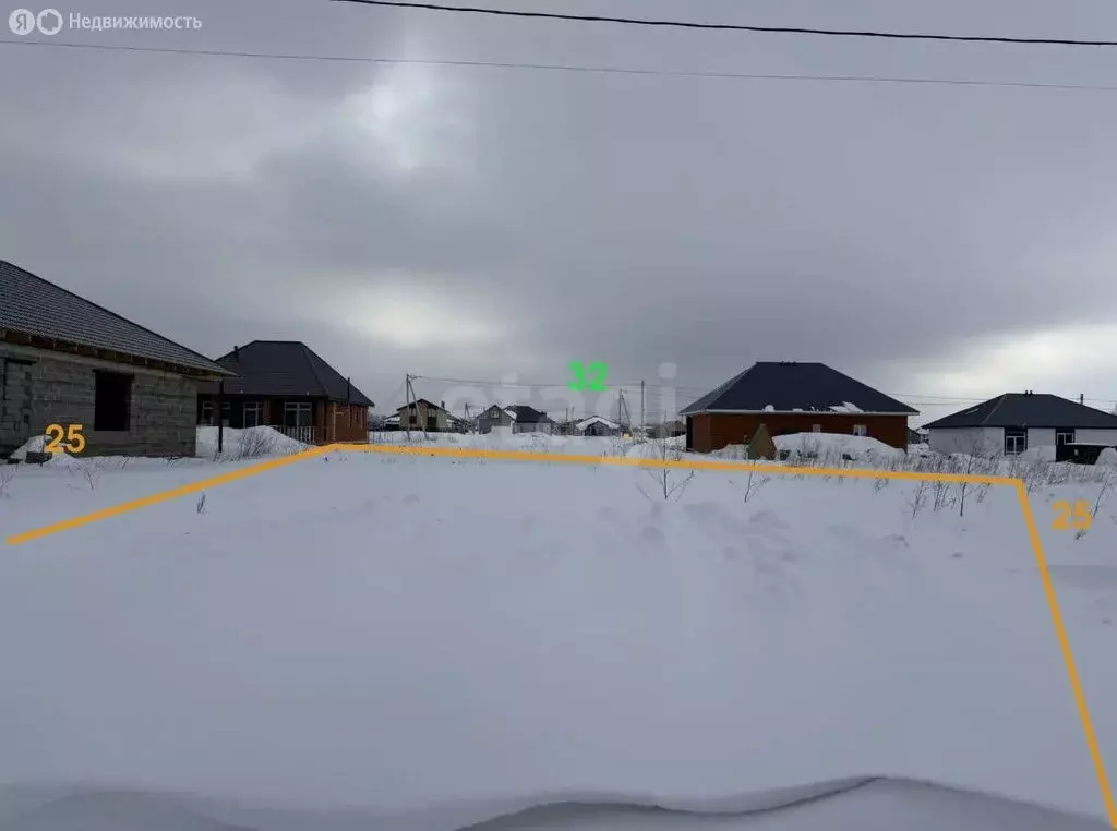 Участок в село Новое Барятино, 6-й Гранатовый переулок (8 м) - Фото 1