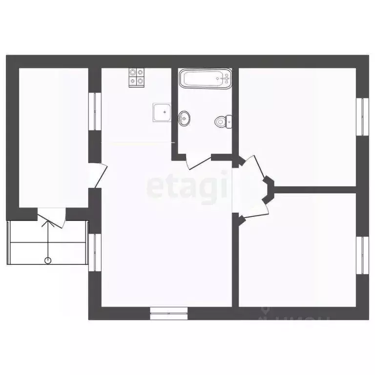 Дом в Тюменская область, Тюмень ул. Будущего (80 м) - Фото 0