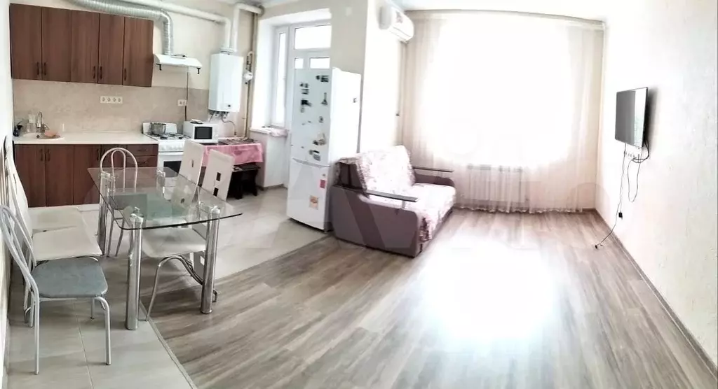 1-к. квартира, 46,8 м, 2/3 эт. - Фото 0