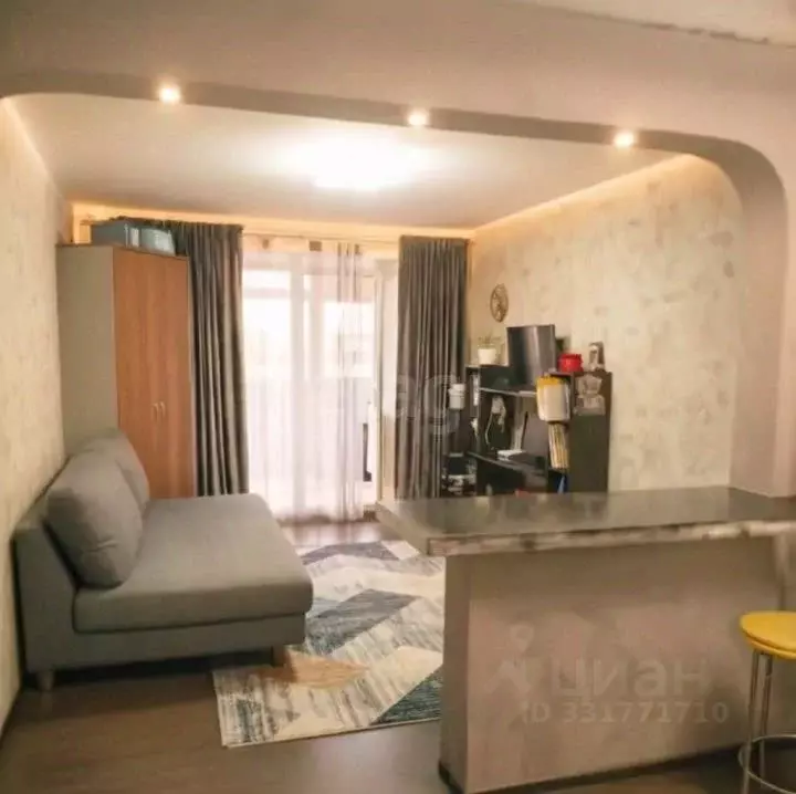 Студия Пермский край, Пермь Подлесная ул., 3А (29.0 м) - Фото 1