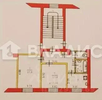 2-к кв. Пензенская область, Пенза Саранская ул., 43А (49.5 м) - Фото 2