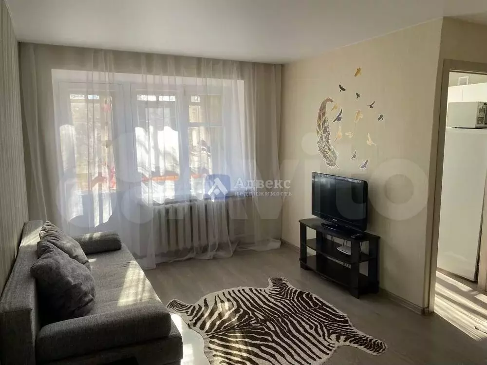1-к. квартира, 42,7 м, 4/5 эт. - Фото 1