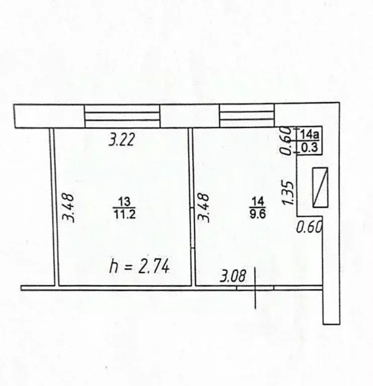 1-к кв. Татарстан, Казань ул. Степана Халтурина, 2/24 (20.8 м) - Фото 2
