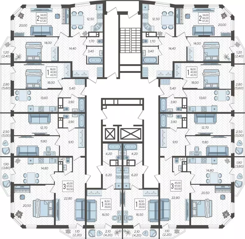 1-к кв. Краснодарский край, Краснодар Зеленодар жилой комплекс, ул. ... - Фото 2