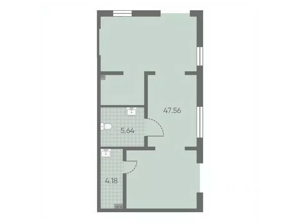 Офис в Санкт-Петербург ул. Морской Пехоты, 26к2 (56 м) - Фото 1