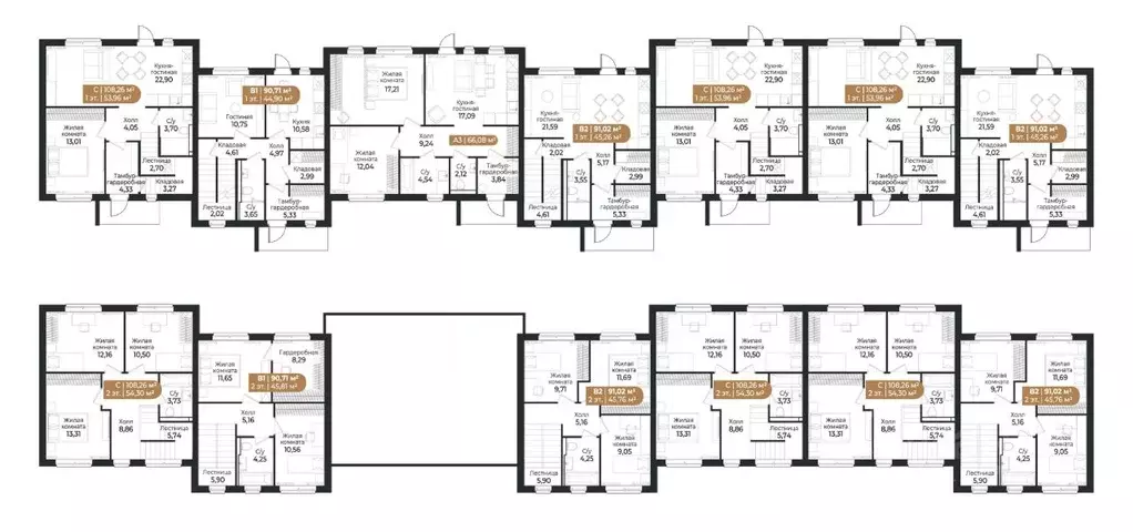 Таунхаус в Ленинградская область, Всеволожск ш. Южное (108 м) - Фото 2