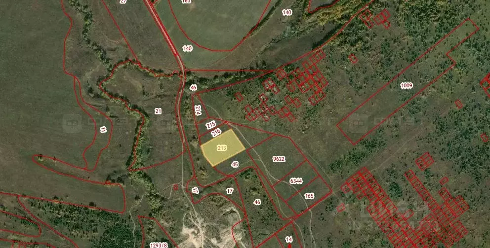 Участок в Татарстан, Высокогорский район, Иске-Казанское с/пос, д. ... - Фото 1