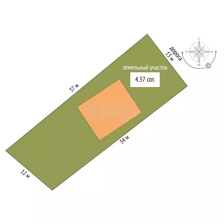 Дом в территория Цемдолина, улица Золотая Рыбка (146.2 м) - Фото 0
