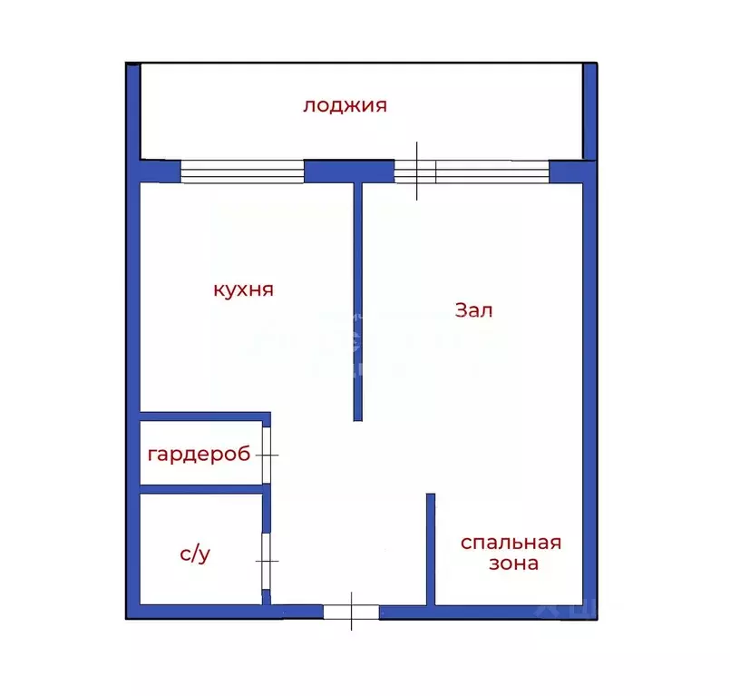 1-к кв. Кемеровская область, Кемерово ул. Халтурина, 47 (36.0 м) - Фото 2