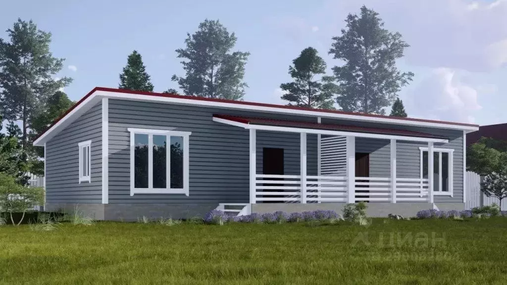 Дом в Ленинградская область, Выборгский район, Полянское с/пос, пос. ... - Фото 1