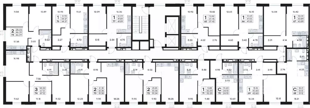 Студия Приморский край, Владивосток Катерная ул., 31/2 (31.12 м) - Фото 2