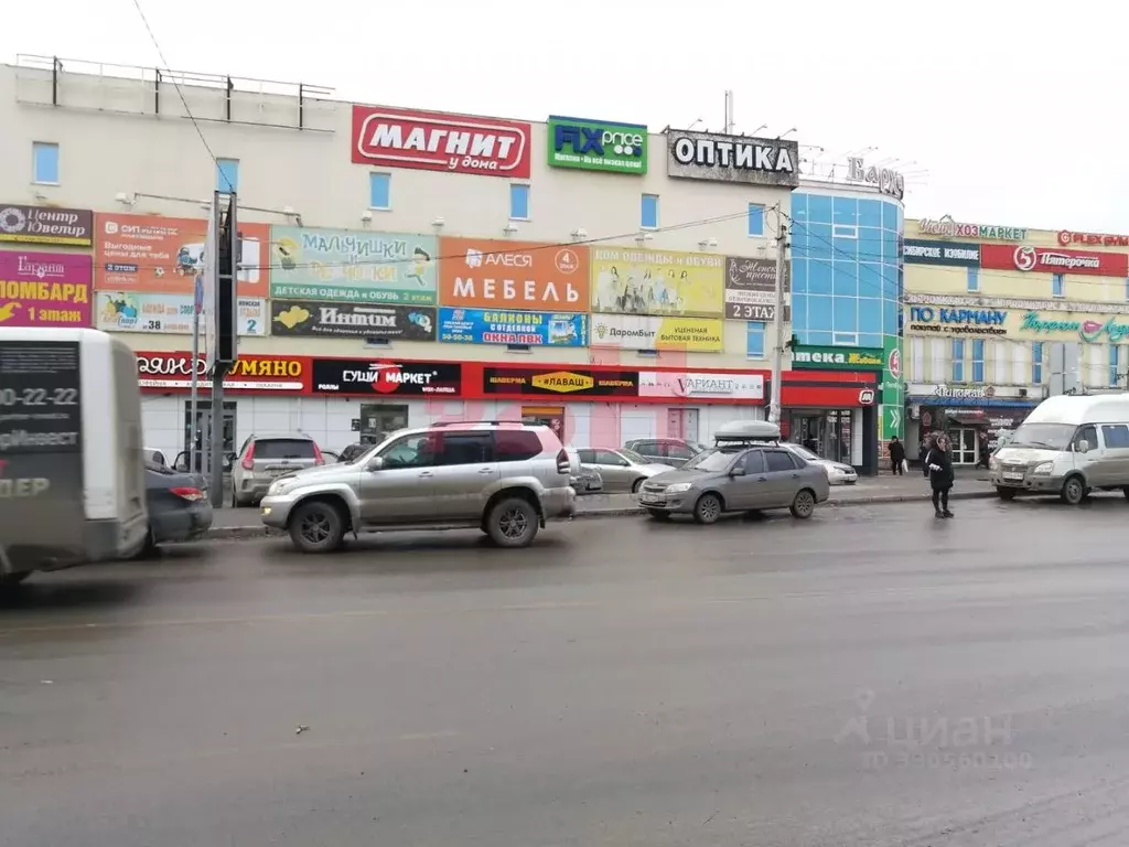 Торговая площадь в Омская область, Омск Заозерный мкр, ул. Бархатовой, ... - Фото 1