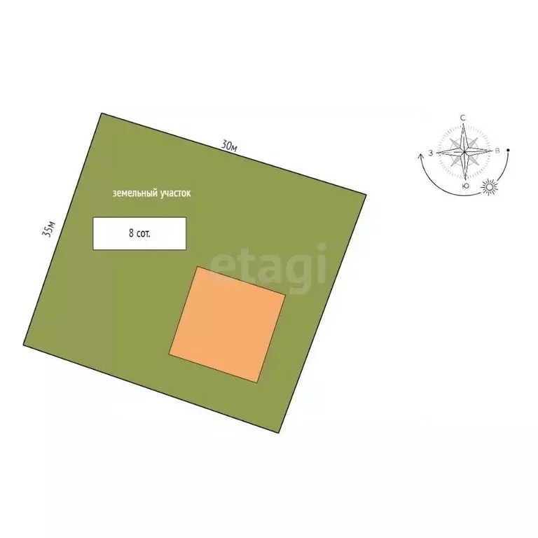 Дом в Челябинская область, Кыштым ул. Малая Тюменская, 9 (53 м) - Фото 2